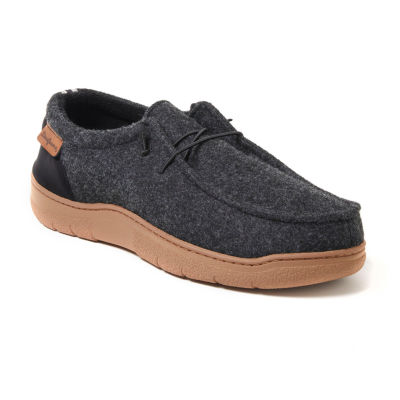 Dearfoams Bennett Chukka Closed Back Mens Slip-On Slippers