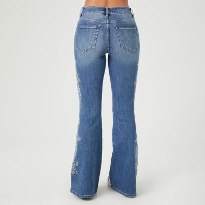 Jcpenney on sale embroidered jeans