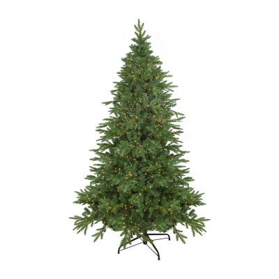 Northlight River Artificial Candlelight Clear Lights 7 1/2 Foot Pre-Lit Birch Christmas Tree