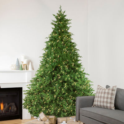 Northlight Full Minnesota Balsam Artificial Clear Led Lights 9 Foot Pre-Lit Fir Christmas Tree