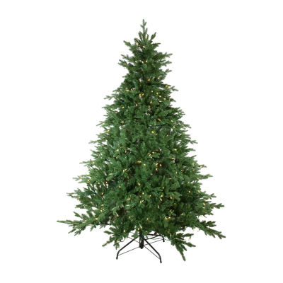 Northlight Medium Minnesota Balsam Artificial Warm Clear Led Lights 7 1/2 Foot Pre-Lit Fir Christmas Tree