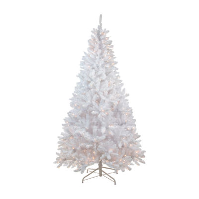 Northlight Medium Artificial Clear Lights 7 Foot Pre-Lit Christmas Tree