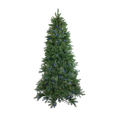 Northlight Medium Neola Fraser Artificial Dual Led Lights 6 1/2 Foot Pre-Lit Fir Christmas Tree