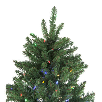 Northlight Medium Neola Fraser Artificial Dual Led Lights 6 1/2 Foot Pre-Lit Fir Christmas Tree