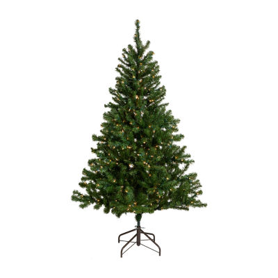 Northlight Medium Balsam Artificial Clear Lights 6 Foot Pre-Lit Pine Christmas Tree