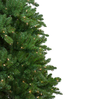 Northlight Everett Slim Artificial Clear Lights Foot Pre-Lit Pine Christmas Tree