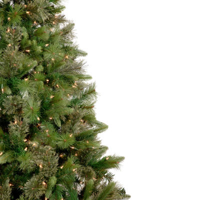 Northlight Kingston Cashmere Artificial  Clear Lights 6 1/2 Foot Pre-Lit Pine Christmas Tree