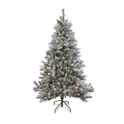 Northlight Balsam Artificial Clear Lights 7 Foot Pre-Lit Pine Christmas Tree