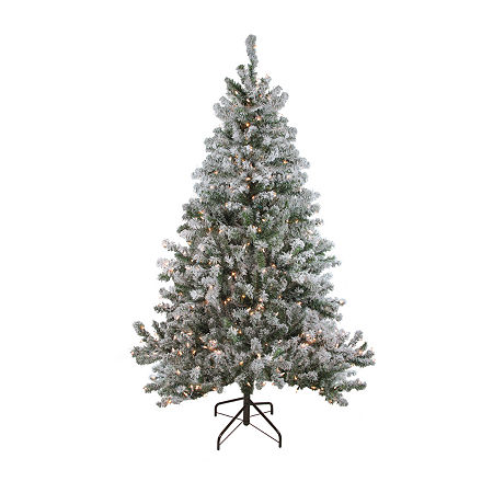 Northlight Balsam Artificial Clear Lights 7 Foot Pre-Lit Pine Christmas Tree, One Size, Green