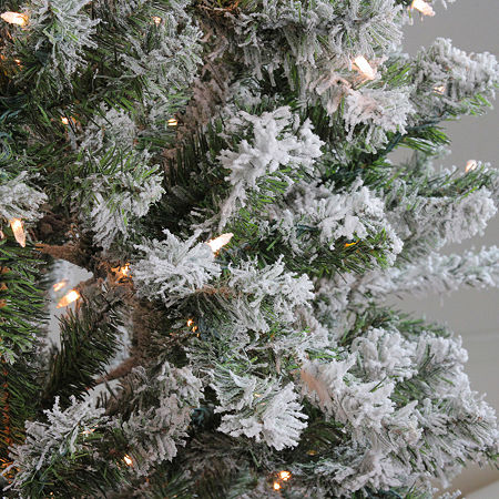 Northlight Balsam Artificial Clear Lights 7 Foot Pre-Lit Pine Christmas Tree, One Size, Green