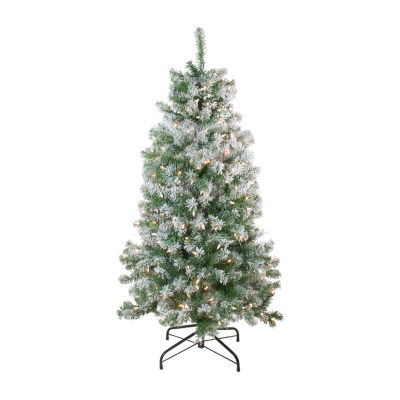Northlight Medium Winema Artificial Clear Lights 4 1/2 Foot Pre-Lit Pine Christmas Tree