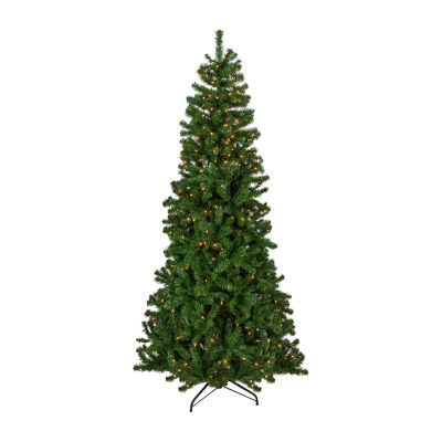 Northlight Norfolk Spruce Artificial  Clear Lights 7 Foot Pre-Lit Christmas Tree