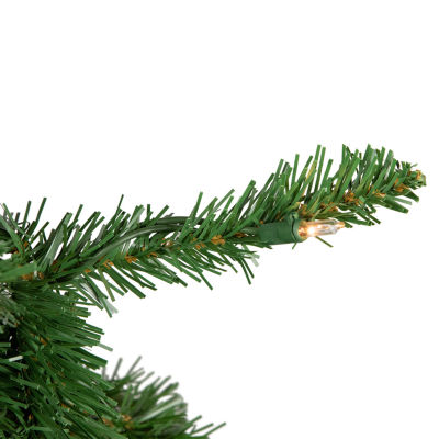 Northlight Pencil White River Artificial Clear Lights 1/2 Foot Pre-Lit Fir Christmas Tree