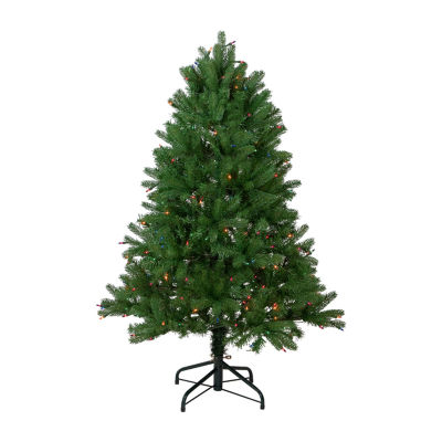 Northlight Full Sierra Noble Artificial  Multi Lights 4 Foot Pre-Lit Fir Christmas Tree