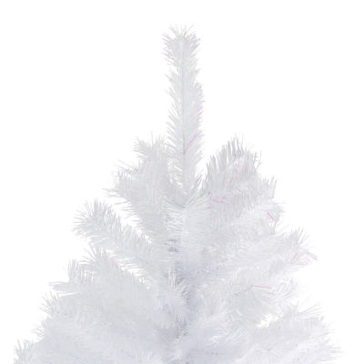 Northlight Icy White Iridescent Spruce Artificial Unlit 6 Foot Christmas Tree