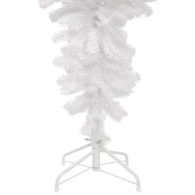 Northlight Upside Down White Spruce Artificial  Unlit 5 1/2 Foot Christmas Tree