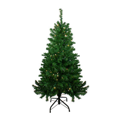 Northlight Mixed Classic Medium Artificial Warm Clear Led Lights 4 Foot Pre-Lit Pine Christmas Tree