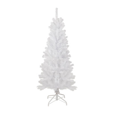 Northlight White Georgian Artificial Pencil  Unlit 4 1/2 Foot Pine Christmas Tree