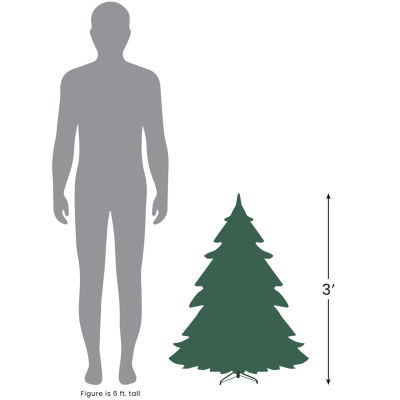 Northlight Medium Red Tinsel Twig Artificial Unlit 3 Foot Christmas Tree