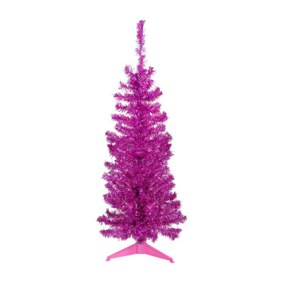 Northlight Artificial Tinsel Unlit 4 Foot Christmas Tree