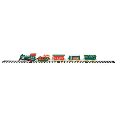 Northlight 30 Pc Battery Operated Lighted And Animated Classic Train Set With Music Christmas Tabletop Decor