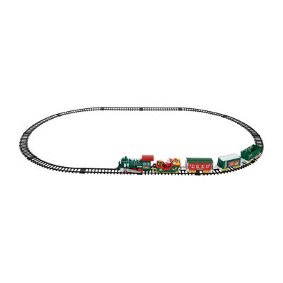 Northlight 30 Pc Battery Operated Lighted And Animated Classic Train Set With Music Christmas Tabletop Decor