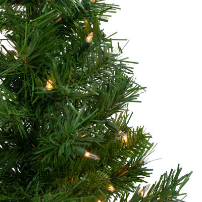 Northlight Medium Royal Artificial Clear Lights 2 Foot Pre-Lit Pine Christmas Tree