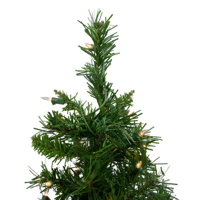 Northlight Medium Royal Artificial Clear Lights 2 Foot Pre-Lit Pine Christmas Tree