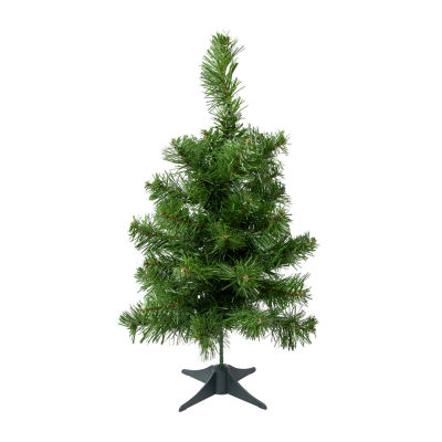 Northlight Medium Blackwater Artificial Unlit 1 1/2 Feet Fir Christmas Tree
