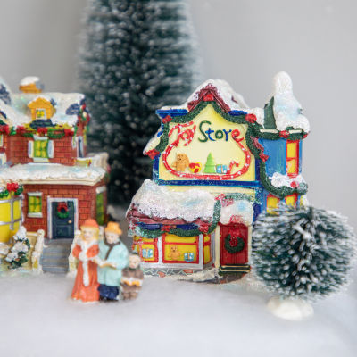 Northlight 4in Toy Store Building Christmas Village