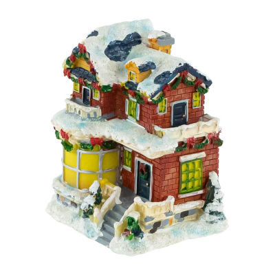 Northlight 4in Snowy House Decoration Christmas Village