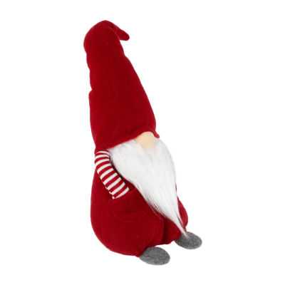 Northlight 20in Red And White Inhands In Pocketin Boy Christmas  Decoration Gnome