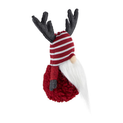 Northlight 12in Red And White  With Antlers Christmas Decoration Christmas Gnome
