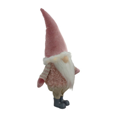 Northlight 16in Led Lighted Mauve Boy  Christmas Gnome