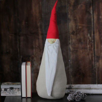 Northlight 23.5in Red And White Santa  Christmas Tabletop Decor Gnome