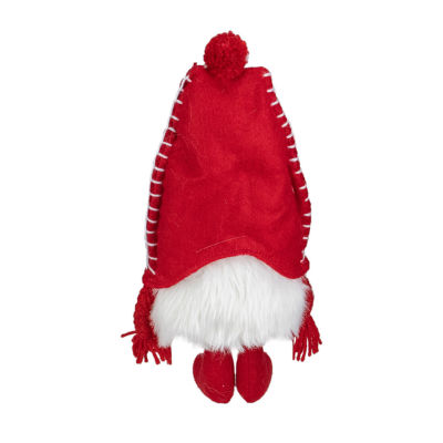 Northlight 18-Inch Plush Red And White Sitting Christmas  Tabletop Decoration Christmas Gnome