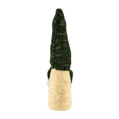 Northlight 14in Green Knit Standing Home  Christmas Gnome