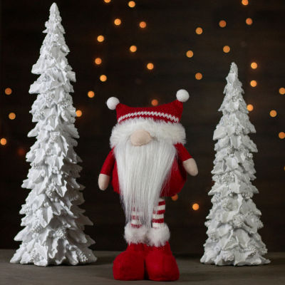 Northlight 12.5in Red And White Standing Tabletop Christmas Gnome