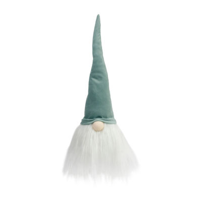 Northlight 15in Green And White  Head Christmas Tabletop Decor Gnome