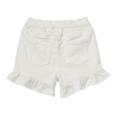 Okie Dokie Toddler & Little Girls Mid Rise Pull-On Short