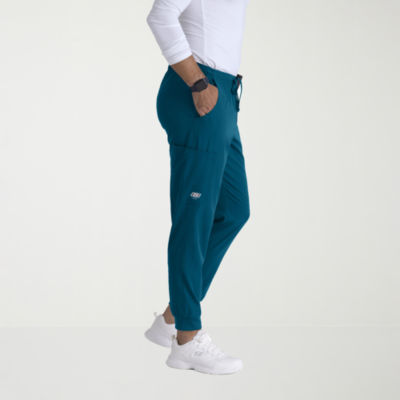 Skechers Skp572 Structure 3-Pocket Jogger Mens Short Tag Free Stretch Fabric Moisture Wicking Scrub Pant