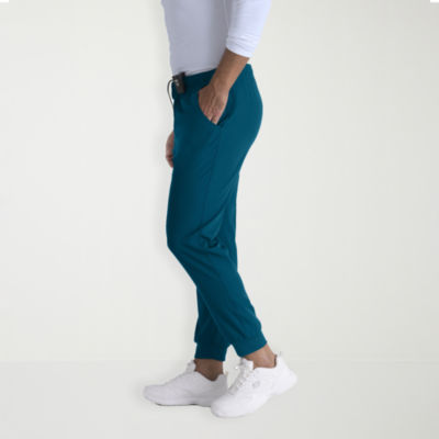 Skechers Skp572 Structure 3-Pocket Jogger Mens Short Tag Free Stretch Fabric Moisture Wicking Scrub Pant