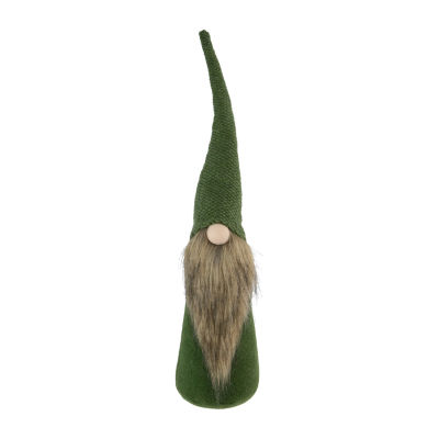 Northlight 19in Forest Green Christmas  Tabletop Decoration Gnome