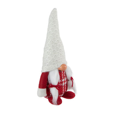 Northlight 10in Red And White Nordic Girl  Christmas Decoration Christmas Gnome