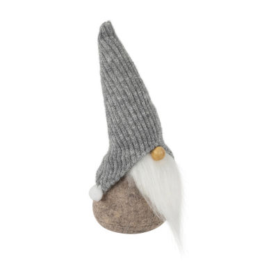 Northlight 8.25in Beige And Gray  Christmas Gnome