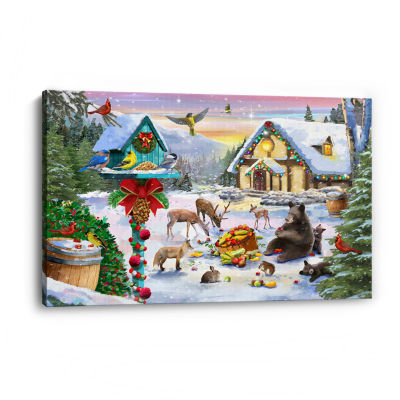 Lumaprints Christmas Feast Canvas Art