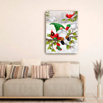 Lumaprints Christmas Wildlife Magic Canvas Art