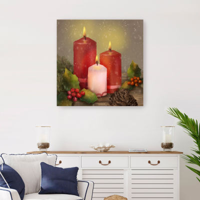 Lumaprints Candles Canvas Art