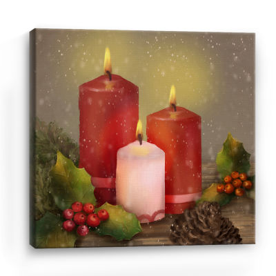 Lumaprints Candles Canvas Art