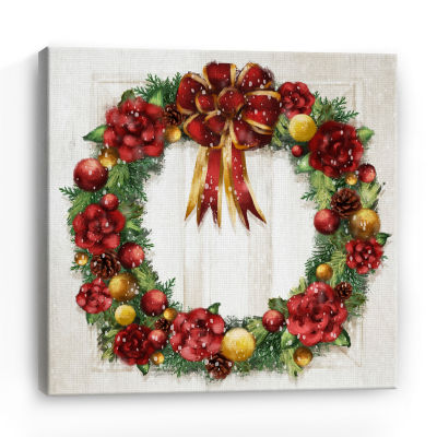 Lumaprints Wreath Canvas Art